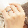Van Gogh's "Starry Night" Sterling Silver and Enamel Ring