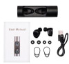 Bluetooth V5.0 Stereo Waterproof Earbuds With Microphone