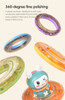 TUMAMA Circle Stacking Rings Toy Baby Rainbow Tower Music toys For baby