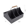 Decorative Galvanized-Metal Caddy | Garden Decoration | Gardening Gift/Souvenir | Metal Container Decor