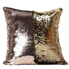 DIY Magic Letter Double Color Glitter Sequins Throw Pillow Case Cafe Home Square Cushion Covers