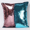 DIY Magic Letter Double Color Glitter Sequins Throw Pillow Case Cafe Home Square Cushion Covers