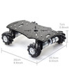4WD Mecanum Wheel Robot Car Chassis Kit
