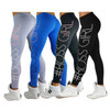 Workout High Waist Letter Printing Her Fashion Slim Fitness Leggings