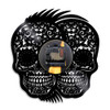 Sugar Skull Rockabilly Vinyl Wall Clock