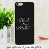 Black Lives Matter Cell Phone Case For Apple iPhone