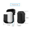 Heavy Duty Tough Armor Rugged AirPods Case Shock Proof Cover