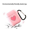 White Heart AirPods Case Shock Proof Cover