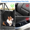 Dog Car Seat Cover for Back Seat, HIPPIH Dog Seat Covers for Cars Back Seat, Waterproof and Nonslip Pet Car Seat Covers Backseat with Mesh Window, Dog Hammock for Car Backseat with Storage Pockets Dog Car Seat Cover for Back Seat, HIPPIH Dog Seat Covers for Cars Back Seat, Waterproof and Nonslip Pet Car Seat Covers Backseat with Mesh Window, Dog Hammock for Car Backseat with Storage Pockets