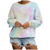 Long Sleeve Tie-Dye Gradient Sweatshirt