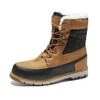 Men Snow Boots Warm Plush Fur And Waterproof