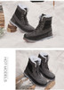 Men Snow Boots Warm Plush Fur And Waterproof
