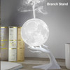 Ultrasonic Moon Humidifier LED Night Lamp for Hom