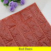 3D Self Adhesive Waterproof TV Background Brick Wallpaper