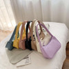Vintage Retro Totes Bags For Women Fashion Handbag Soft Leather Female Small Subaxillary Bag Casual Retro Mini Shoulder Bag