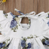 Floral Blouse and Bloomer
