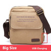 Urban Daily Carry Bag High Quality Canvas Shoulder Bag Casual Travel