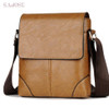 Leather Shoulder Bag Casual Black