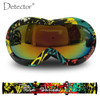 Detector Kids Anti-Fog UV400 Ski Goggles (FREE Case/bag/cloth)