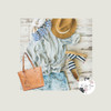 The LIZA Vegan Leather Tassel Tote