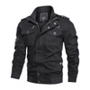 Men's Bomber Flight Tactical Cargo Jacket Army Pilot Military Overcoat