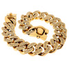 Iced Out Cuban Link Dog Collar (30mm)