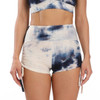 Women's Workout High Waisted Tie Dye Scrunch Booty Yoga Shorts