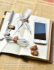 New Handmade leather cord keeper management