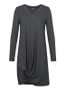 Women Irregular Hem-knot Loose Day Dress