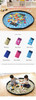 Portable Kids Toy Storage Bag and Play Mat Toys Organizer Bin Box XL Fashion Practical Storage Bags waterproof picnic mat 64142