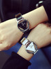 Elegant Quartz Watch Top Brand Leather Women Triangle Dial Watches Ladies Business Wristwatch Relojes Mujer Hot Clock 2018