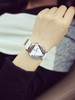 Elegant Quartz Watch Top Brand Leather Women Triangle Dial Watches Ladies Business Wristwatch Relojes Mujer Hot Clock 2018