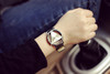 Elegant Quartz Watch Top Brand Leather Women Triangle Dial Watches Ladies Business Wristwatch Relojes Mujer Hot Clock 2018