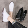 STQ Autumn Women Flats Casual Shoes Lace-up Casual Sneakers Female Comfortable Flats Shoes Ladies Casual White Shoes 1399 STQ Autumn Women Flats Casual Shoes Lace-up Casual Sneakers Female Comfortable Flats Shoes Ladies Casual White Shoes 1399
