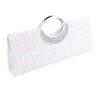 Luxury Evening Clutch Bags Fashion Rhinestone Satin Pleated Women Evening Bag Wedding Party Handbag Clutch Purse bolsos mujer Luxury Evening Clutch Bags Fashion Rhinestone Satin Pleated Women Evening Bag Wedding Party Handbag Clutch Purse bolsos mujer