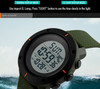 SKMEI Outdoor Sport Watch Men Multifunction Chronograph 5Bar Waterproof Alarm Clock Digital Watches reloj hombre 1213