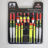 15pcs/Set Assorted Sizes Lot Fishing Lure Floats Bobbers Slip Drift Tube Indicator