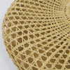 New Beach Portable Simple Moon Hollow Straw Bag