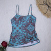 Women's Two Piece Print Bikini Vintage Swimsuit