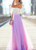 Elegant Sleeveless lace Chiffon Evening Party Dress Elegant Sleeveless lace Chiffon Evening Party Dress