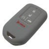 Silicone Protective Rubber 5 Button Car Smart Key Fob Remote Cover Case Jacket Skin for Honda [SKU: HONS5A]