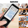 Language Translator Device, Portable Voice Translator All Languages 108+ Countries WiFi/Hotspot/Offline Two Way Instant Voice Translator 3.0 Inch Touch Screen