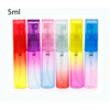 6pcs/lot 5ml/8ml/10ml Portable Empty Perfume Atomizer Water Spray Bottle Travel Refillable Bottles Cosmetic Containers #230849