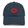 Distressed #SerialKissed Dad Hat Distressed #SerialKissed Dad Hat