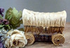 Vintage Covered Wagon Planter, Matte Vintage Covered Wagon Planter, Matte