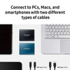 Samsung T5 Portable SSD 1TB USB 3.1 TYPE-C Black (MU-PA1T0B/WW)