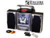 Encore Shelf Stereo System With Turntable, 3 CD  & Dual Cassette Player / Recorder