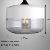 Nordic Modern loft hanging Glass Pendant Lamp Fixtures E27 E26 LED Pendant lights for Kitchen Restaurant Bar living room bedroom Nordic Modern loft hanging Glass Pendant Lamp Fixtures E27 E26 LED Pendant lights for Kitchen Restaurant Bar living room bedroom