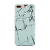White Glossy Marble Case (Half Warp) for iPhone 8 Plus / 7 Plus