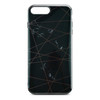 Black Glossy Marble Case with Golden Lines for iPhone 8 Plus / 7 Plus